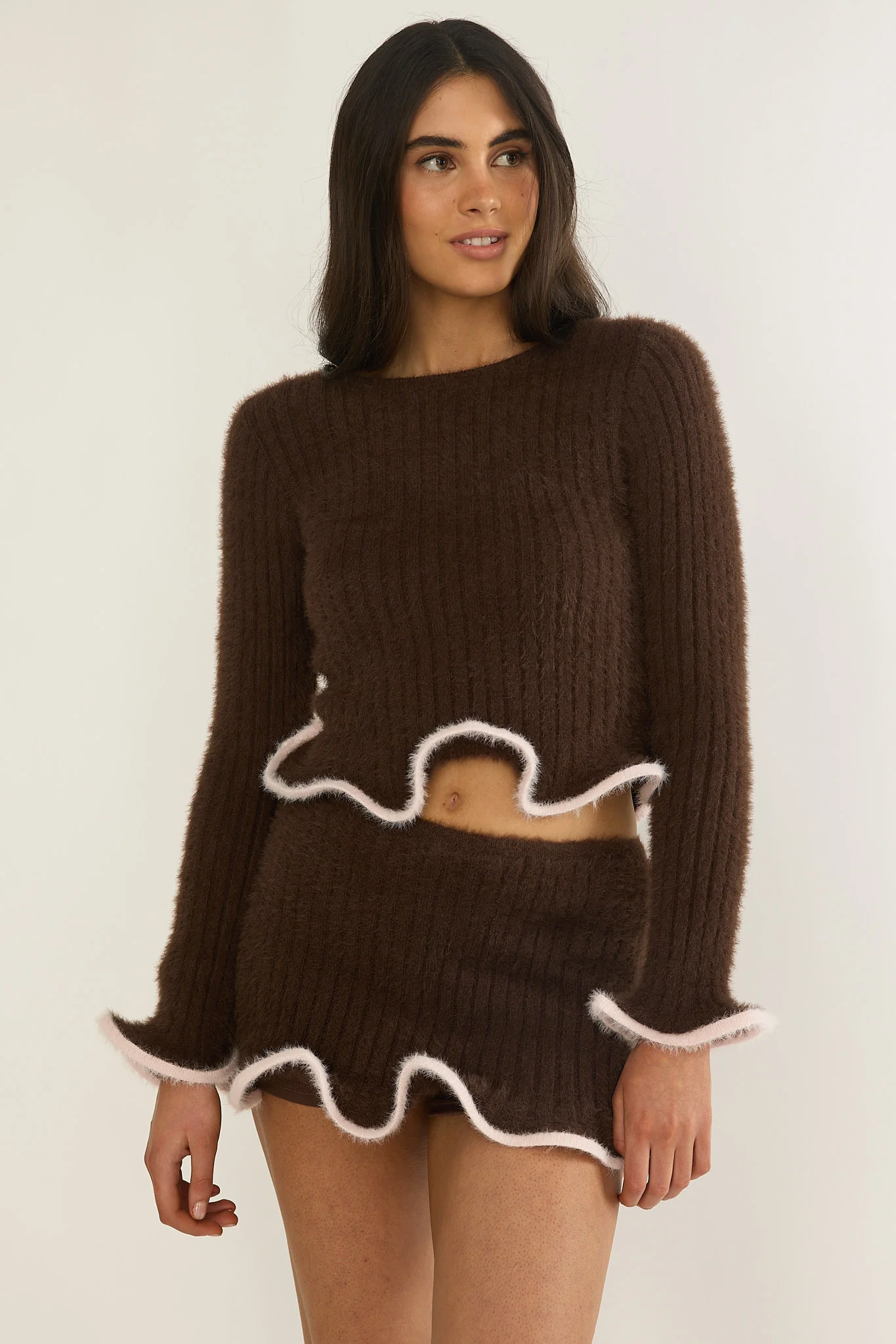 17679-pailin-lettuce-edge-knit-skort-brown-2.webp Pailin Lettuce Edge Knit Skort Brown