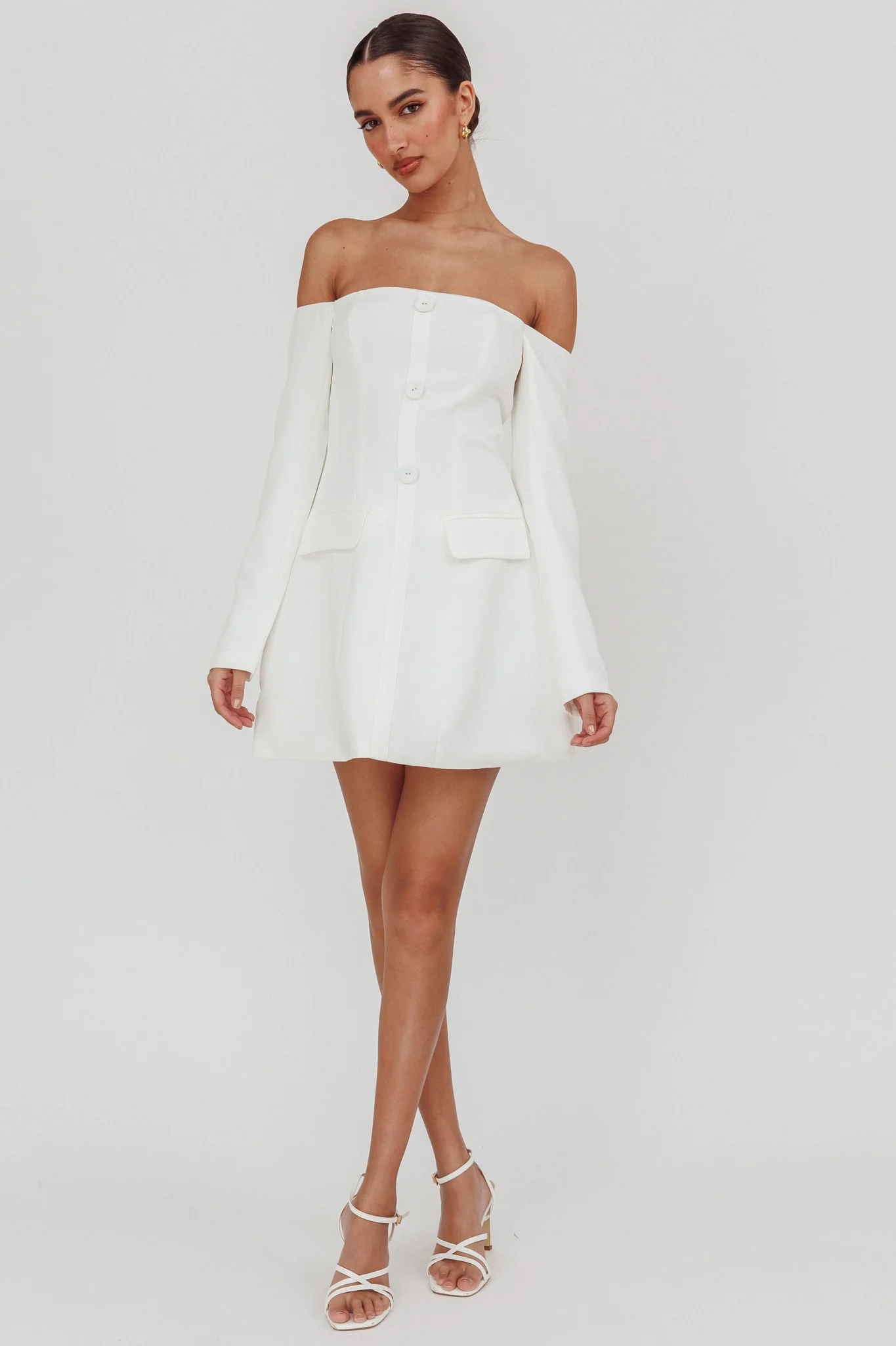 22503-cherry-wine-off-shoulder-mini-dress-white-4.webp Cherry Wine Off Shoulder Mini Dress White